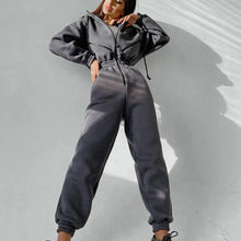 Load image into Gallery viewer, Basic Hooded Jumpsuit
