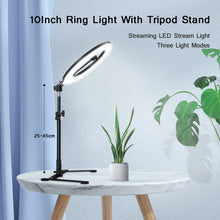 Load image into Gallery viewer, Ring Light Tripod Stand With Phone Holder
