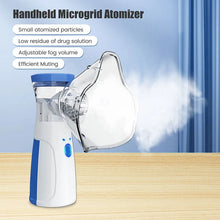 Load image into Gallery viewer, Portable Mini Mesh Nebulizer Adult &amp; Kids
