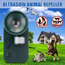 Load image into Gallery viewer, 5000sqft 9v Dc Ultra Sonic Cordless Pest Animal Repeller Outdoor Safely Repel Various Animal
