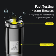 Load image into Gallery viewer, Portable Digital Breathalyser Alcohol Tester
