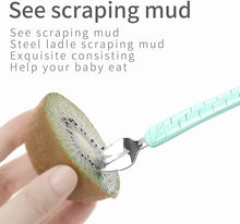 Load image into Gallery viewer, Double Head Baby Silicone Food Spoon
