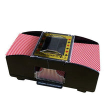Load image into Gallery viewer, Automatic Playing Card Shuffler – Perfect for 2-6 Decks, Battery-Free Precision for Smooth, Hands-Free Gameplay
