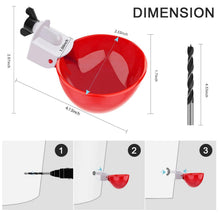 Load image into Gallery viewer, 10 Pcs Chicken Waterer
