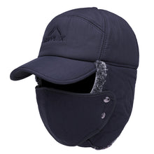 Load image into Gallery viewer, Premium Mens Winter Cold Weather Snow Hat With Ear Flaps And Brim
