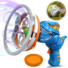Load image into Gallery viewer, Dinosaur Bubble Gun Machine
