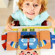 Load image into Gallery viewer, Montessori Busy Book | Early Education Life Skills Toy
