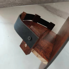 Load image into Gallery viewer, Bourbon Whiskey Barrel Shelf - Rustic Bar Accessories
