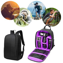 Load image into Gallery viewer, Multifunctional camera backpack
