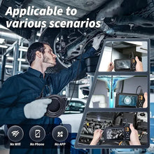 Load image into Gallery viewer, Industrial Endoscope Inspection Camera – 1080p Hd With 4.3-Inch Display Adjustable Lens

