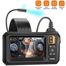Load image into Gallery viewer, Industrial Endoscope Inspection Camera – 1080p Hd With 4.3-Inch Display Adjustable Lens
