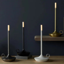 Load image into Gallery viewer, Wick LED Candle Light Table Lamp
