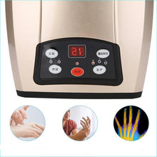 Load image into Gallery viewer, Heated Hand Massager for Arthritis Physiotherapy Equipment Pressotherapy Palm Massage Device Air Compression Finger Massager
