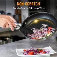 Load image into Gallery viewer, Silicone Kitchen Tongs (3-piece Set)
