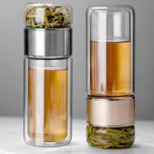 Load image into Gallery viewer, 430ml Borosilicate Glass Double Layer Tea Infuser
