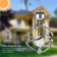 Load image into Gallery viewer, Solar Wind Chime Spinner LED Lamp
