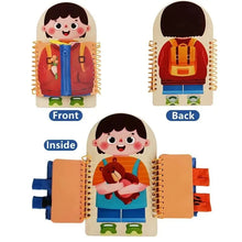 Load image into Gallery viewer, Montessori Busy Book | Early Education Life Skills Toy
