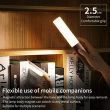 Load image into Gallery viewer, Wood Grain Motion Sensor Night Light with Magnetic Base
