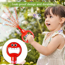 Load image into Gallery viewer, 32 Hole Smiling Face Bubble Wand (Random Color)
