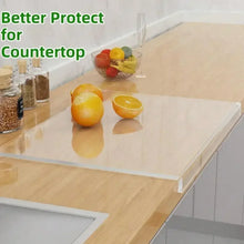 Load image into Gallery viewer, Clear Acrylic Cutting Board with Counter Lip
