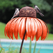 Load image into Gallery viewer, Coneflower Bird Feeder
