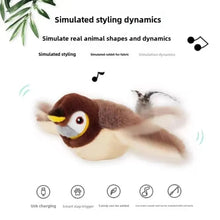 Load image into Gallery viewer, Interactive Flapping Bird Cat Toy
