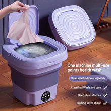 Load image into Gallery viewer, Foldable Portable Washing Machine with Spin Dryer | Mini Clothes Washer
