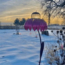 Load image into Gallery viewer, Coneflower Bird Feeder

