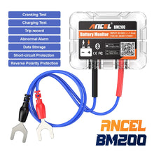 Load image into Gallery viewer, Car Battery Tester with Bluetooth Monitoring
