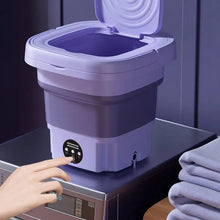 Load image into Gallery viewer, Foldable Portable Washing Machine with Spin Dryer | Mini Clothes Washer

