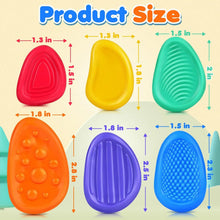 Load image into Gallery viewer, 6 Pack Silicone Sensory Stone Fidget Toys
