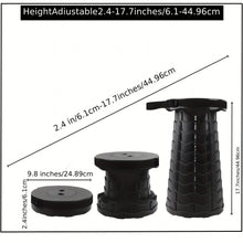 Load image into Gallery viewer, Collapsible Folding Telescopic Stool
