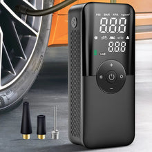 Load image into Gallery viewer, Portable Tire Inflator with Rechargeable Battery
