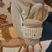 Load image into Gallery viewer, Trendy Coffee Milk Tea Crossbody Bag
