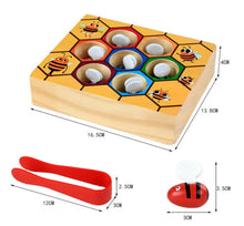Load image into Gallery viewer, Wooden Beehive Montessori Game
