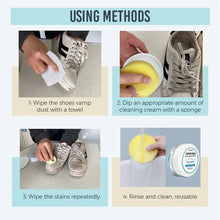Load image into Gallery viewer, 100g White Shoes Cleaner - All-Purpose Cleansing Cream
