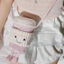 Load image into Gallery viewer, Trendy Coffee Milk Tea Crossbody Bag
