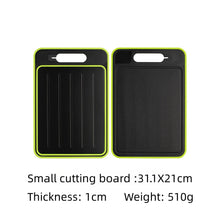 Load image into Gallery viewer, 4-in-1 Cutting Board with Thawing Tray and Knife Sharpener
