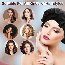 Load image into Gallery viewer, All-Night Silk Bonnet - Stays On All Night Guaranteed
