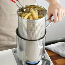 Load image into Gallery viewer, 1200ML Deep Fryer Pot with Strainer
