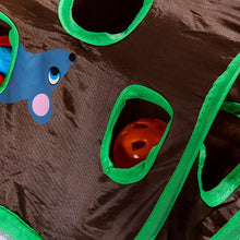 Load image into Gallery viewer, 9-Hole Tunnel Cat Mice Game

