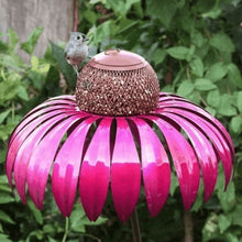 Load image into Gallery viewer, Coneflower Bird Feeder

