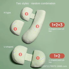 Load image into Gallery viewer, Three in One Side Sleeper Pregnancy Pillow
