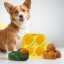 Load image into Gallery viewer, Silicone Dog Slow Feeder &amp; Refillable Dog Chew Toy
