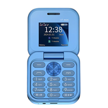 Load image into Gallery viewer, Dual Sim Small Folding Cell Phone
