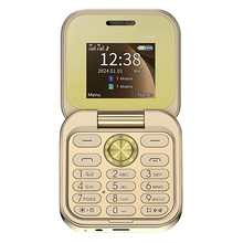 Load image into Gallery viewer, Dual Sim Small Folding Cell Phone
