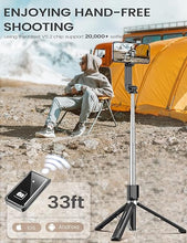 Load image into Gallery viewer, 6 In 1 Wireless Bluetooth Selfie Stick With Fill Light
