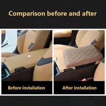 Load image into Gallery viewer, Leather Car Armrest Box Pad (Universal style)
