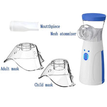 Load image into Gallery viewer, Portable Mini Mesh Nebulizer Adult &amp; Kids
