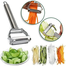 Load image into Gallery viewer, Ultra Sharp Stainless Steel Multi-function Vegetable Peeler &amp; Julienne Cutter Potato Carrot Grater
